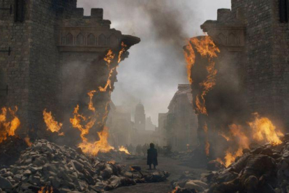 Un fotograma del episodio quinto de la octava temporada de Juego de tronos. / HBO / HELEN SLOAN