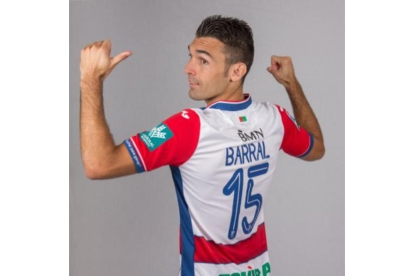 David Barral, jugador del Granada.