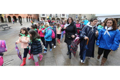 Los niños celebraron con sus familias la Jornada Diocesana de la Infancia Misionera. L. DE LA MATA