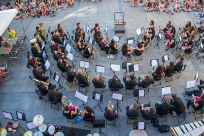 La Banda Municipal de Música Sones del Órbigo.
