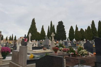 Vista general del cementerio municipal de la ciudad astorgana. DL