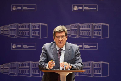 El ministro de Inclusión, Seguridad Social y Migraciones, José Luis Escrivá. MIGUEL OSES