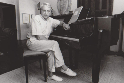 Imagen de archivo del compositor Cristóbal Halffter, considerado como uno de los más destacados de la Generación de 1951. DL