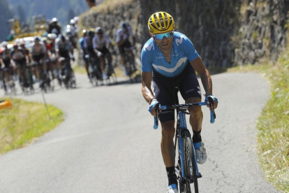 Alejandro Valverde, en el pasado Tour.