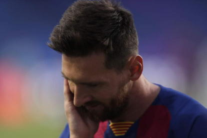 La continuidad de Messi siembra muchas dudas tras sus manifestaciones. MANU FERNANDEZ