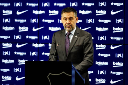 Bartomeu será denunciado por la Fiscalía a raíz del 'caso Negreira'. GERMÁN PARGA