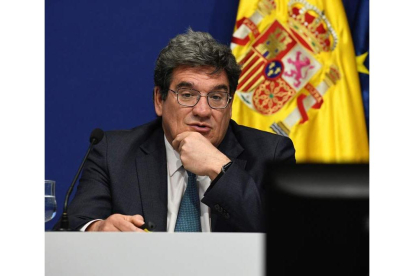El ministro de Seguridad Social, José Luis Escrivá. VÍCTOR LERENA