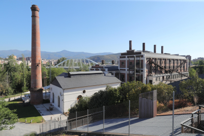 La Fábrica de Luz-Museo de la Energía que ha restaurado los dos edificios de la térmica de la MSP en Ponferrada. L. DE LA MATA