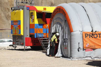 Adif prueba los protocolos de autoprotección de los túneles. RAMIRO