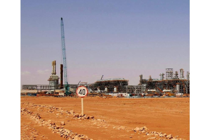 La planta de gas de In Amenas, en Argel. STATOIL