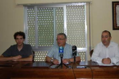 Miguel Prieto, Guillermo Tejerina y Miguel Ángel Cordero.