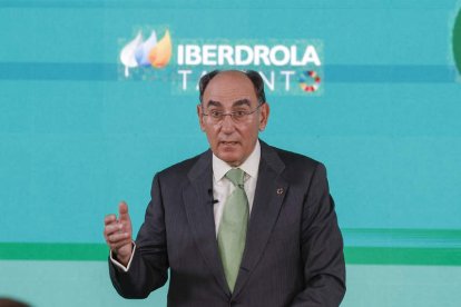 El presidente de Iberdrola, Ignacio Sánchez Galán. J. J. GUILLÉN