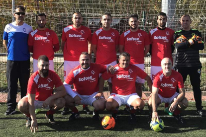 Formación del equipo de El Molino de Javi/La Tormenta Deportes que disputa la Liga CHF.
