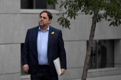 Oriol Junqueras, el 2 de noviembre.