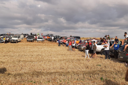 Encierro taurino de campo en Cimanes de la Vega con un novillo y una vaquilla. RAFA CAZÓN