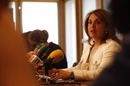 Nuria Lesmes, concejala de Personal y Régimen Interior del Ayuntamiento de León