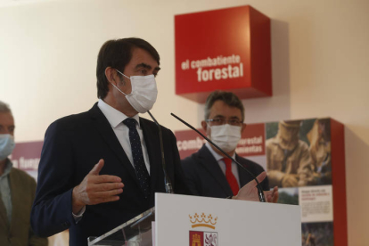 El consejero de medio ambiente Juan Carlos Suárez Quiñones. F. OTERO PERANDONES