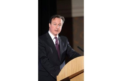 El primer ministro británico, David Cameron.