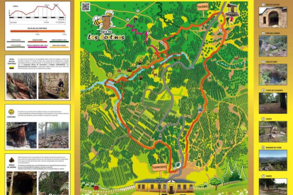 Publicación didáctica de la ruta turística abierta en el Bierzo. DL