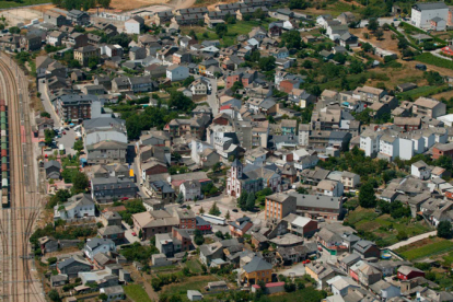 Vista aérea de Toral de los Vados. NARDO VILLABOY