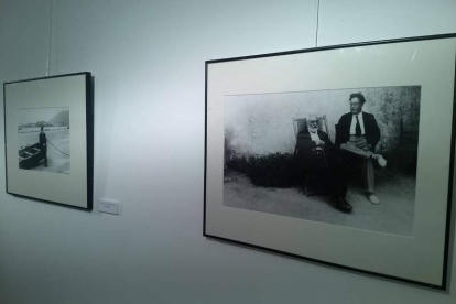 Imagen de la exposición fotográfica sobre Miguel de Unamuno, que se inaugura hoy.
