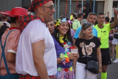 Santa María del Páramo celebra su particular carnaval en pleno verano. JONATHAN NOTARIO