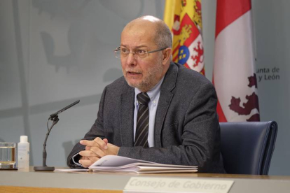 El vicepresidente y portavoz de la Junta de Castilla y León, Francisco Igea. JCYL