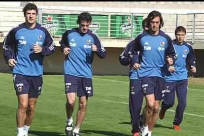 El entrenamiento del martes se llevó a cabo en el estadio municipal de León Antonio Amilivia.