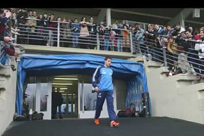 Joaquín, en su entrada al campo.