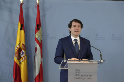 El presidente de la Junta de Castilla y León, Alfonso Fernández Mañueco. REDACCIÓN
