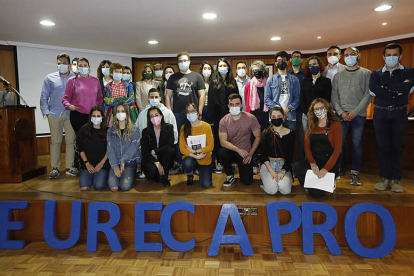 Concursantes de la fase local de Eureca Pro. MARCIANO PÉREZ