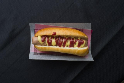 El 'hot dog' americano no contiene todo lo que marca.