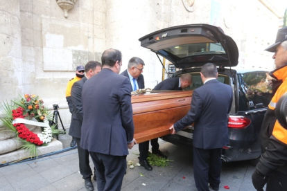 Misa funeral por la actriz vallisoletana Concha Velasco. RUBÉN CACHO