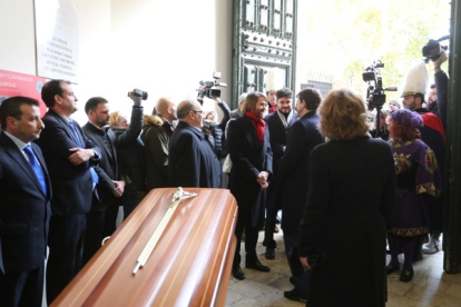 Misa funeral por la actriz vallisoletana Concha Velasco. RUBÉN CACHO