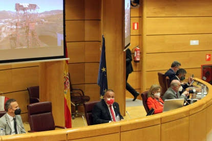 El presidente del Consejo acompañó su intervención con un vídeo sobre la comarca. BENITO ORDÓÑEZ