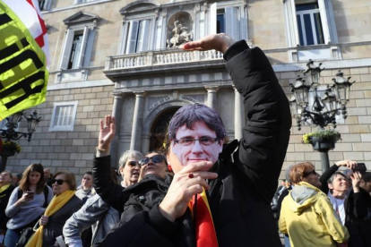 El ex president catalán y fugado de la Justicia Carles Puigdemont