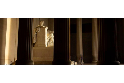Imagen del Lincoln Memorial en la ciudad de Washington. MICAHEL REYNOLDS