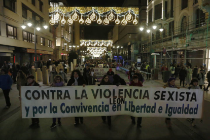 Manifestación por el día internacional de la eliminacion de la violencia contra las mujeres. F. Otero Perandones.