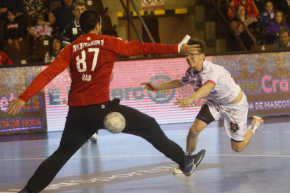 El Ademar se medirá al Anaitasuna este miércoles en busca de la final a ocho de Copa. FERNANDO OTERO