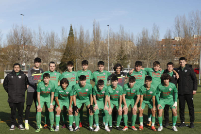 Equipo del Atlético Pinilla B de 1.ª Provincial Juvenil. FERNANDO OTERO