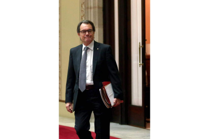 El presidente de la Generalitat, Artur Mas.