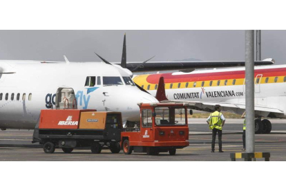 Hasta mediados de enero, en el aeropuerto de León operaban dos compañías: Good Fly y Air Nostrum.