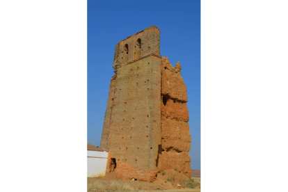Este es el estado actual de la torre de Castilfalé. MEDINA