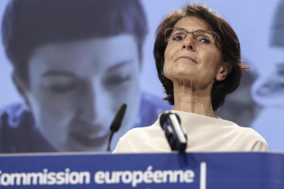 La comisaria europea Marianne Thyssen.