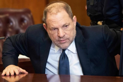 Harvey Weinstein, en una comparecencia en un juzgado de Nueva York, en junio.