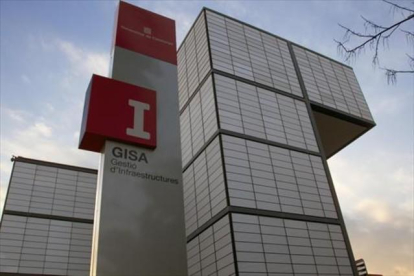La fachada de la sede de la empresa GISA en Barcelona, en el 2011