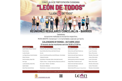 Cartel del Ayuntamiento de León. DL