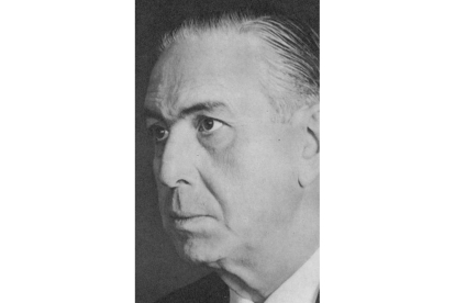Retrato del intelectual Pedro Laín Entralgo (1908-2001)