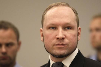 Breivik, en su juicio en Oslo, el 24 de agosto del 2012.