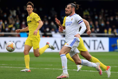 Gareth Bale regresó a la alineación que presentó Carlo Ancelotti frente al Villarreal y creó peligro a la portería de Rulli. CASTELLÓ